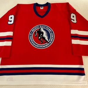 Official Authentic Hockey HOF Induction Photo Op Jersey. : Wayne Gretzky.